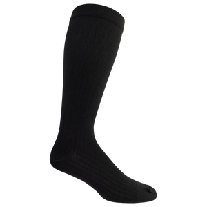 Dr. Scholl's Men's Graduated Compression Solid Over the Calf Socks 1 Pair Pack - Light Compression, Elevated Essential