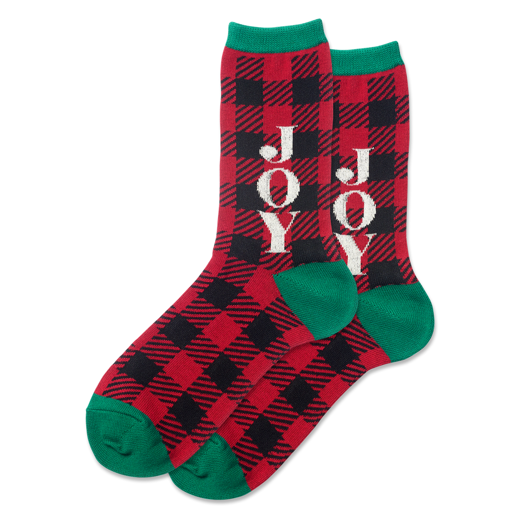 HOTSOX Women's Joy Crew Socks Loops & Wales