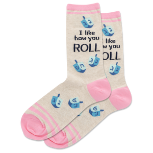 HOTSOX Women's I Like How You Roll Crew Socks