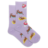 HOTSOX Women's Beach Dogs Crew Sock