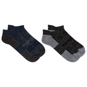 Jeep® Women's Wool Blend Trail No Show Socks 2 Pair Pack - Breathable, Cushioned Comfort