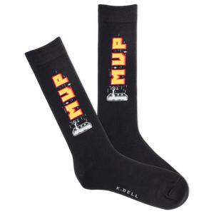 K.Bell Men's MVP Crew Socks