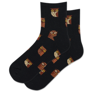 HOTSOX Women's Owl Ankle Sock