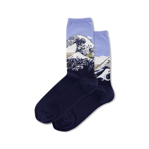 HOTSOX Women’s Hokusai’s Great Wave Socks