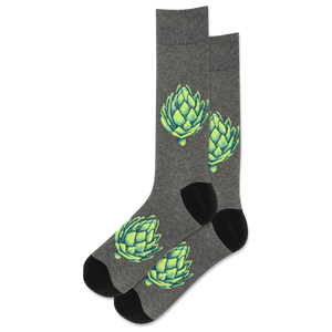HOTSOX Men's Artichoke Crew Socks