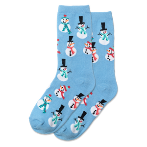 HOTSOX Kid's Snowmen Crew Socks