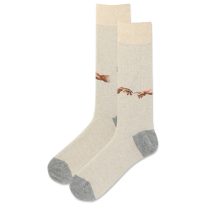 HOTSOX Men's Creation of Adam Crew Socks