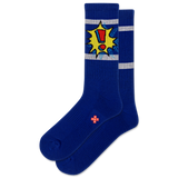 HOTSOX Men's Exclamation Active Crew Socks