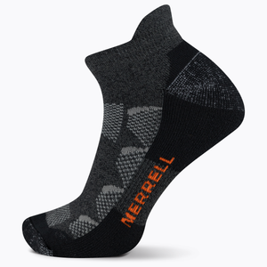 Merrell MOAB Midweight and Breathable Hiking Low Cut Tab Sock with Blister Protection and Sustainable Coolmax Fast Dry Moisture Wicking
