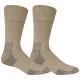 Dr. Scholl's Men's Advanced Relief Crew Sock 2 Pair Pack - Non Binding Comfort