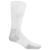 Dr. Scholl's Made in USA Men's Advanced Relief Blister Guard® Crew Socks 2 Pair Pack - Non-Binding, Cushioned Comfort