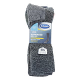 Dr. Scholl's Men's Advanced Relief Blister Guard® Casual Crew Socks 3 Pair Pack - Non-Binding, Cushioned Comfort