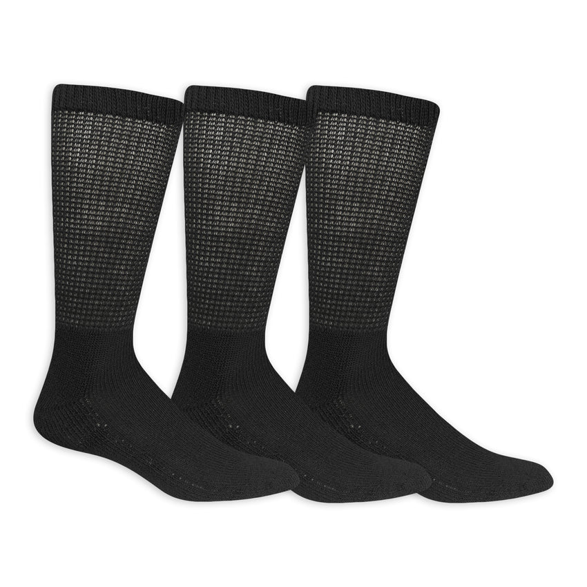 Dr. Scholl's Men's Advanced Relief Gripper Crew Socks 3 Pair Pack - No –  Loops & Wales