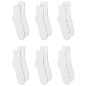 Dr. Scholl's Men's Diabetes & Circulatory Ankle Socks 6 Pair Pack - Non-Binding, Cushioned Comfort