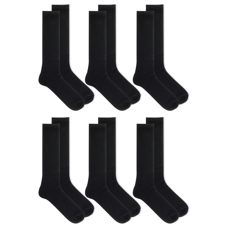 Dr. Scholl's Men's Diabetes & Circulatory Crew Socks 6 Pair