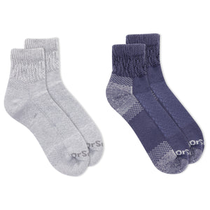 Dr. Scholl's Women's American Lifestyle Blister Guard Ankle Socks 2 Pair