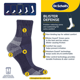 Dr. Scholl's Women's American Lifestyle Blister Guard® Ankle Socks 2 Pair Pack