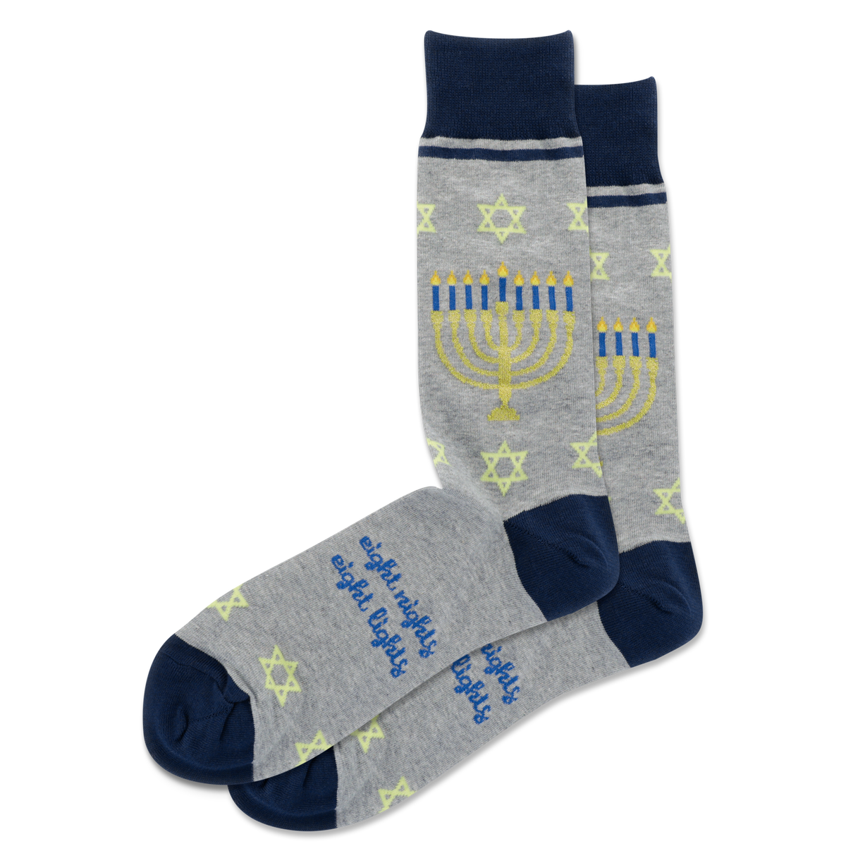 Men's Menorah Crew Socks