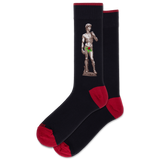 HOTSOX Men's Xmas David Crew Socks