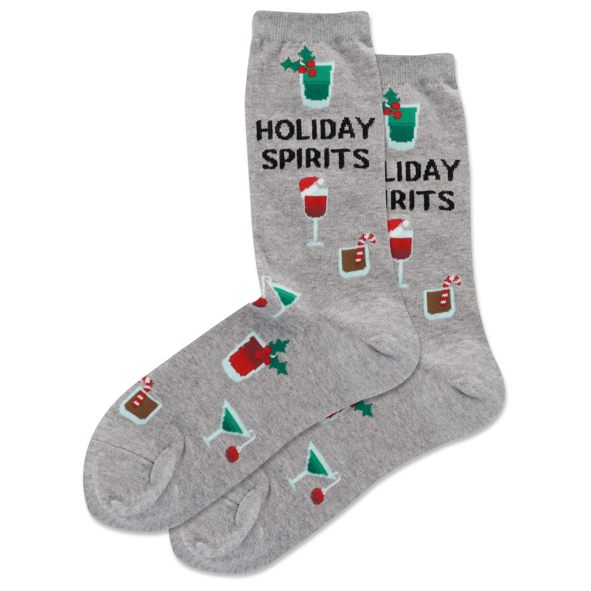 Women's Holiday Spirits Crew Socks