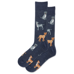 HOTSOX Men's Pitbull Crew Sock