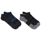 Jeep® Women's Wool Blend Trail No Show Socks 2 Pair Pack - Breathable, Cushioned Comfort