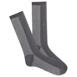 K.Bell Men's Ultra Soft Color Block Boot Crew Socks