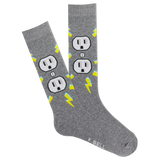K.Bell Men's Shocked Crew Socks