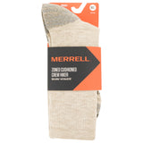 Merrell Merino Wool Zone Cushion Comfort Hiking Crew Sock with Blister Protection and Fast Dry Moisture Wicking thumbnail