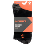 Merrell Lightweight Trail Run Mid Crew Sock with Blister Protection