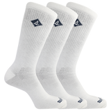 Sperry Men's Repreve Comfort Sneaker Crew Sock 3 Pair Pack- Heel and Toe Comfort Cushioning