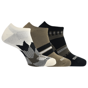 Sperry Men's Repreve Comfort Sneaker Crew Sock 3 Pair Pack Heel and Toe Comfort Cushioning