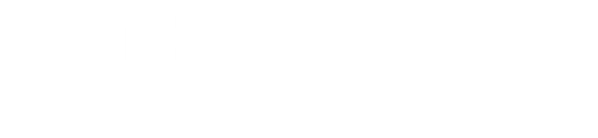 Text containing the phrase, "THE GREAT OUTDOORS"