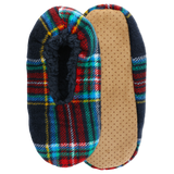 K.Bell Women's Soft and Dreamy Plaid Sherpa Slipper