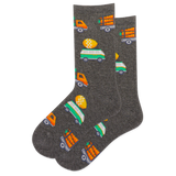 HOTSOX Kid's Easter Trucks Crew Socks