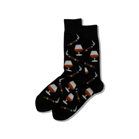 Novelty, Food & Drinks, Alcohol, Bourbon, Whiskey & Cognac Socks