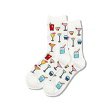 HOTSOX Women's Tropical Drinks Crew Socks