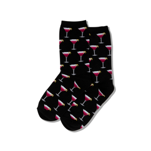 Women's Cosmo Cocktail Crew Socks