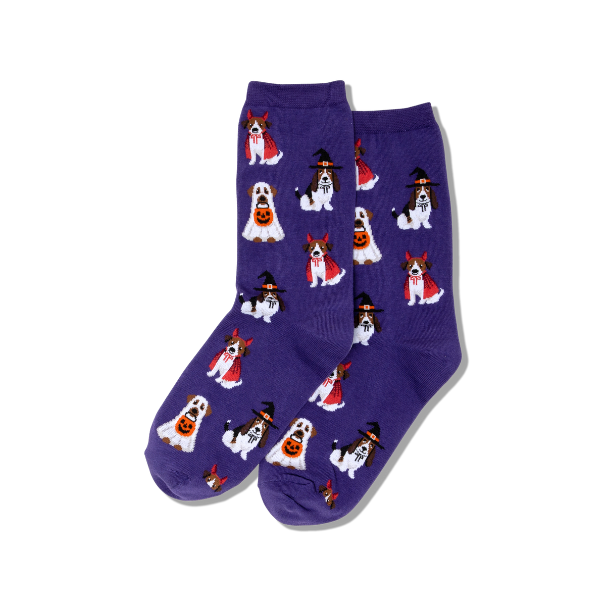 Women's Costume Dogs Crew Socks