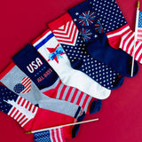 HOTSOX Women's Fireworks Active Crew - Made in the U.S.A.
