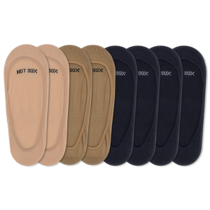 Assorted HOTSOX Women's Foot Liner – 8 Pack