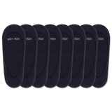 Black HOTSOX Women's Foot Liner – 8 Pack