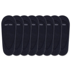 Black HOTSOX Women's Foot Liner – 8 Pack