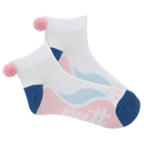 K. Bell Women's Putt Putt Ankle Sock flat lay photo