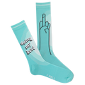 K. Bell Men's Doing My Best Crew Sock flat lay photo