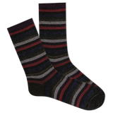 K.Bell Women's Metallic Ribbed Short Crew Socks