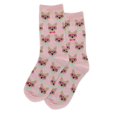 HOTSOX Kid's Smart Frenchie Crew Socks thumbnail