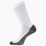 White and gray sock on a white background thumbnail