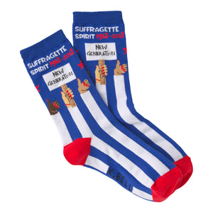 K.Bell Women's Suffragette Crew Socks