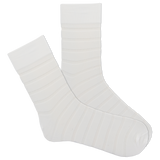 K.Bell Women's Sheer Stripe Crew Socks